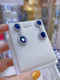 Pivoine Milano Sterling Silver and Crystal Bridal Earrings 10