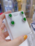 Pivoine Milano Sterling Silver and Crystal Bridal Earrings 10