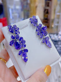Pivoine Milano Sterling Silver and Crystal Bridal Earrings 8