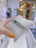 Pivoine Milano Sterling Silver and Crystal Bridal bracelet 2