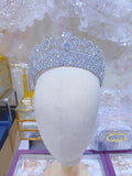 Pivoine Bridal Tiara Milano Sterling Silver and Crystal Princess Crown 11