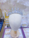 Pivoine Bridal Tiara Milano Sterling Silver and Crystal Princess Crown 16