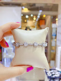 Pivoine Milano Sterling Silver and Crystal Bridal bracelet | 結婚水晶手鍊|Wedding Bracelet|Bridal Bracelet | 婚紗手鍊