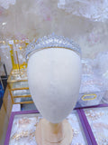 Pivoine Bridal Tiara Milano Sterling Silver and Crystal Princess Crown 23