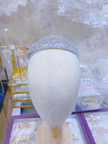 Pivoine Bridal Tiara Milano Sterling Silver and Crystal Princess Crown 51