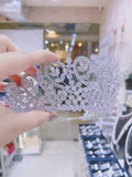 Pivoine Bridal Tiara Milano Sterling Silver and Crystal Princess Crown 11