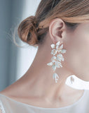Lunachat 意大利工藝大鈴蘭花夾耳環Earclips