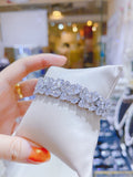 Pivoine Milano Sterling Silver and Crystal Bridal bracelet 21