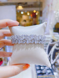 Pivoine Milano Sterling Silver and Crystal Bridal bracelet 21