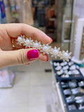 Pivoine Bridal Tiara Milano Pearl and Crystal Handmade Hairclips 5