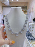 Pivoine Milano Sterling Silver and Crystal Bridal Necklace 3*