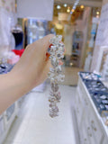 Pivoine Bridal Tiara Milano Sterling Silver and Crystal Handmade Hairpiece 24