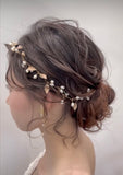 Pivoine Bridal Tiara Milano Sterling Silver and Crystal Handmade Hairpiece 40