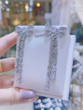 Pivoine Milano Sterling Silver and Crystal Bridal Earrings 153