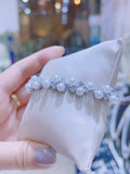 Pivoine Milano Sterling Silver and Crystal Bridal bracelet 5