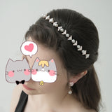Pivoine Bridal Tiara Milano Sterling Silver and Crystal Handmade Hairpiece 45