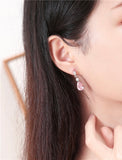Pivoine Milano Sterling Silver and Crystal Bridal Earrings 111