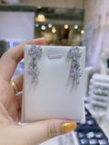 Pivoine Milano Sterling Silver and Crystal Bridal Earrings 26