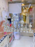 Pivoine Bridal Tiara Milano Sterling Silver and Crystal Princess Crown 8