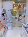 Pivoine Bridal Tiara Milano Sterling Silver and Crystal Princess Crown 27