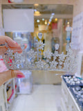 Pivoine Bridal Tiara Milano Sterling Silver and Crystal Princess Crown 27