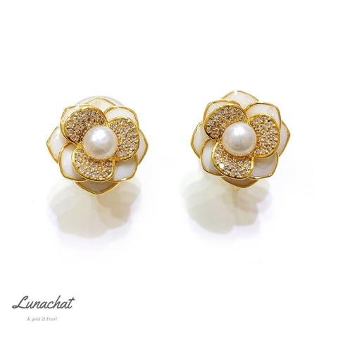 結婚禮物首飾｜夾耳環 |夾式耳環香港｜無耳洞耳環｜ clip on earrings｜clip earrings｜ 珍珠耳夾