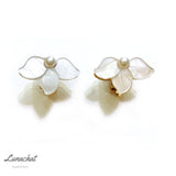 結婚禮物首飾｜夾耳環 |夾式耳環香港｜無耳洞耳環｜ clip on earrings｜clip earrings｜ 珍珠耳夾