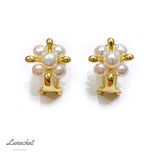 | 珍珠耳環| 結婚禮物首飾｜夾式耳環香港｜無耳洞耳環｜ clip on earrings｜clip earrings｜ 珍珠耳夾