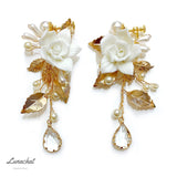 ｜結婚禮物首飾｜夾耳環 |夾式耳環香港｜無耳洞耳環｜ clip on earrings｜clip earrings｜ 珍珠耳夾
