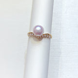 珍珠戒指 | 日本珍珠戒指 | pearl ring |  黑珍珠戒指