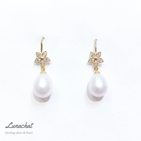 南洋珍珠耳環| 結婚禮物首飾｜珍珠耳環｜Akoya pearl earrings｜大溪地珍珠耳環｜