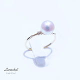 18K GOLD AKOYA 珍珠婚嫁結婚新娘戒指香港 Akoya Pearl Ring