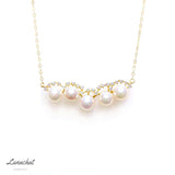 Lunachat 日本18K金精品6mm精品羽皇色系AKOYA Queen海水珍珠頸鍊｜南洋珍珠頸鏈 |大溪地珍珠頸鏈｜珍珠吊墜| pearl necklace| Akoya珍珠頸鏈香港| Wedding necklace |  結婚頸鏈 | 結婚禮物| 