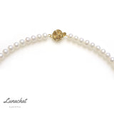 Lunachat 意大利工藝925純銀6-7mm 淡水珍珠12mm 南洋金珍珠頸鍊