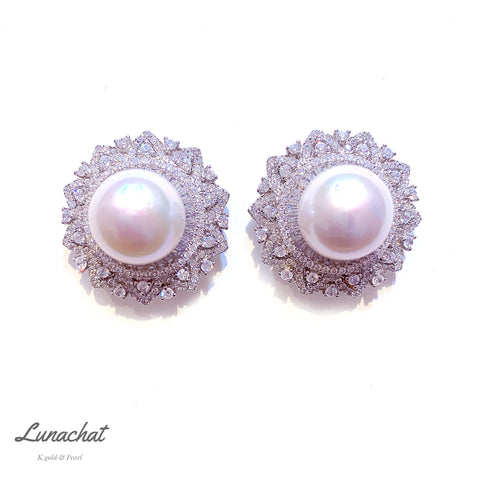 南洋珍珠耳環| 結婚禮物首飾｜珍珠耳環｜Akoya pearl earrings｜大溪地黑珍珠耳環｜ 結婚禮物首飾 |  新娘耳環 |  結婚耳環 ｜pearl earrings hk