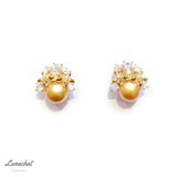 南洋珍珠耳環| 結婚禮物首飾｜珍珠耳環｜Akoya pearl earrings｜大溪地珍珠耳環｜
