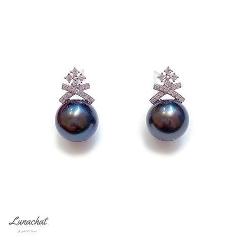 南洋珍珠耳環| 結婚禮物首飾｜珍珠耳環｜Akoya pearl earrings｜大溪地黑珍珠耳環｜ 結婚禮物首飾 |  新娘耳環 |  結婚耳環 ｜pearl earrings hk