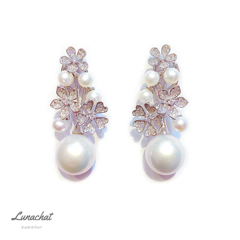 南洋珍珠耳環| 結婚禮物首飾｜珍珠耳環｜Akoya pearl earrings｜大溪地黑珍珠耳環｜ 結婚禮物首飾 |  新娘耳環 |  結婚耳環 ｜pearl earrings hk