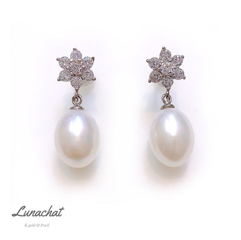 南洋珍珠耳環| 結婚禮物首飾｜珍珠耳環｜Akoya pearl earrings｜大溪地珍珠耳環｜