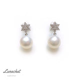 南洋珍珠耳環| 結婚禮物首飾｜珍珠耳環｜Akoya pearl earrings｜大溪地珍珠耳環｜