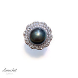 珍珠戒指 | 日本珍珠戒指 | pearl ring |  黑珍珠戒指