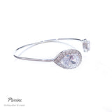 Pivoine Milano Sterling Silver and Crystal Bridal bracelet 9