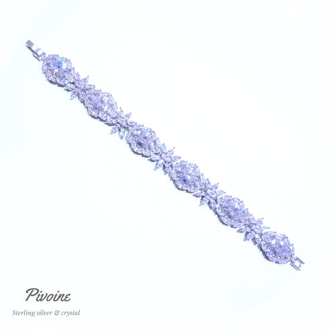 水晶結婚婚禮手鍊系列新娘飾品套裝 Bridal and Wedding Crystal bracelet- Chatnoiremeow