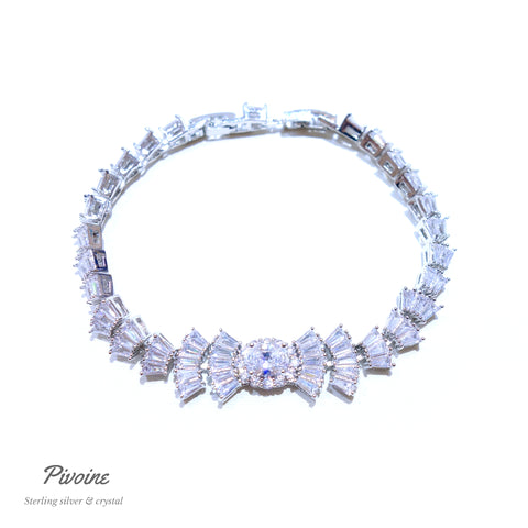 水晶結婚婚禮手鍊系列新娘飾品套裝 Bridal and Wedding Crystal bracelet- Chatnoiremeow