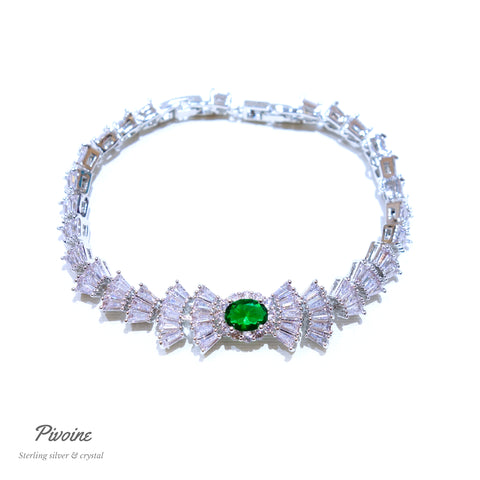水晶結婚婚禮手鍊系列新娘飾品套裝 Bridal and Wedding Crystal bracelet- Chatnoiremeow