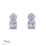 Pivoine Milano Sterling Silver and Crystal Earrings and Earclips 58*